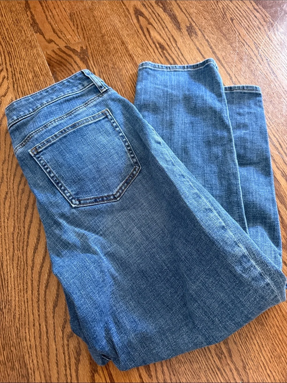 Chico's Women's Light Blue Straight Leg Jeans